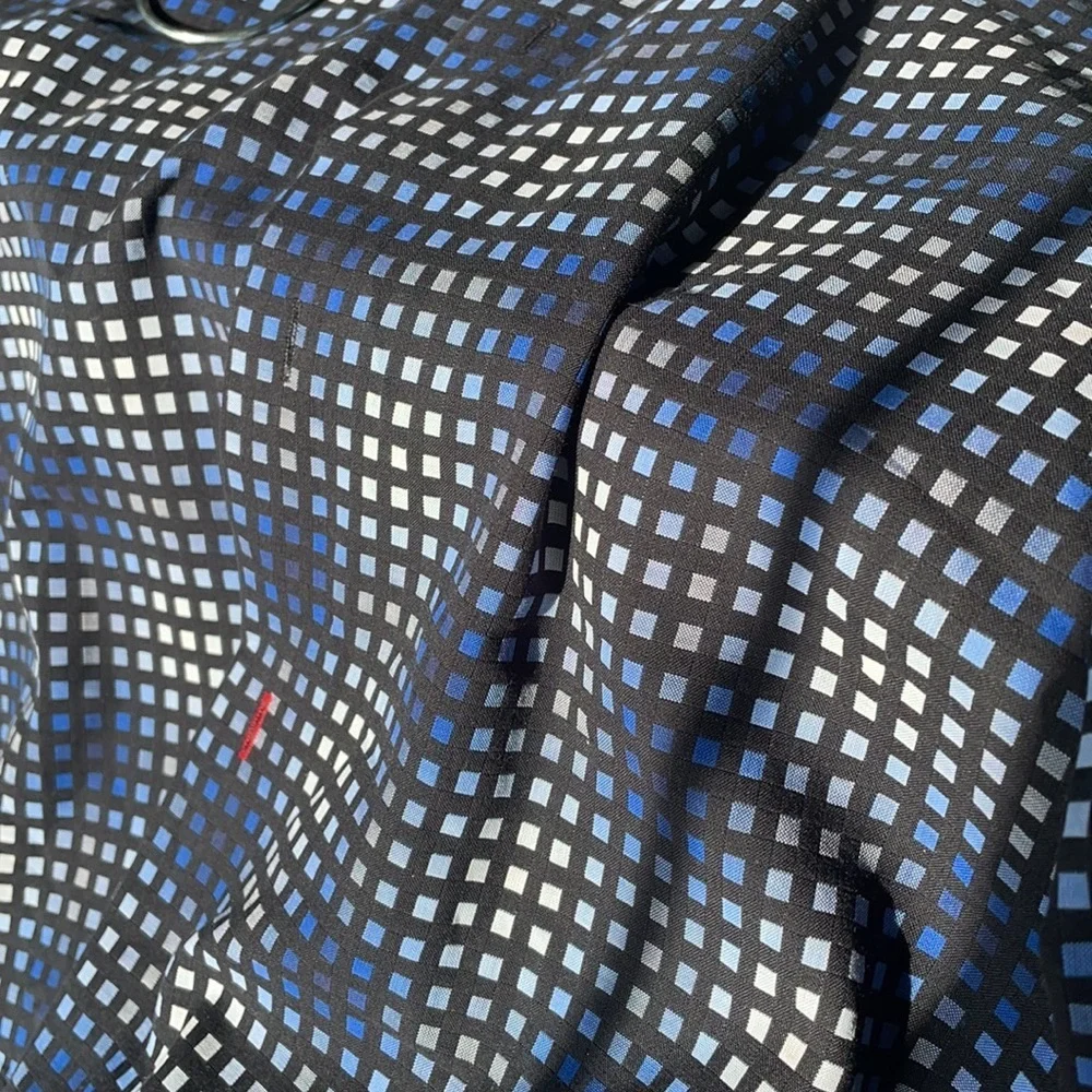LUCHIANO VISCONTI DESIGNER men’s Dress / casual button down shirt. Size Med